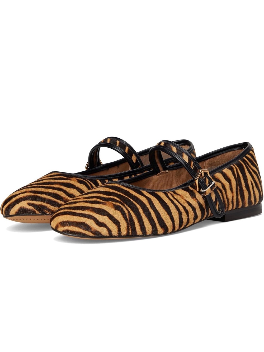 Dolce Vita Tiger Print Mary Jane Flats Size 8.5